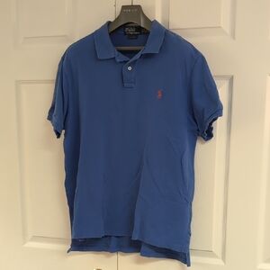 Polo by Ralph Lauren Men's Blue Polo Shirt